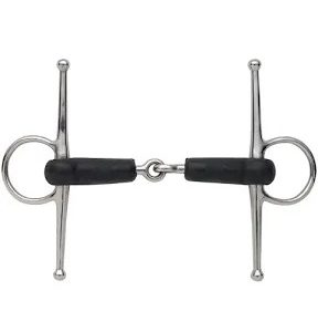 COTTAGE CRAFT RUBBER COVERED FULL CHEEK SNAFFLE